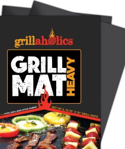 Grillaholics Grill Mat Heavy - Set of 2
